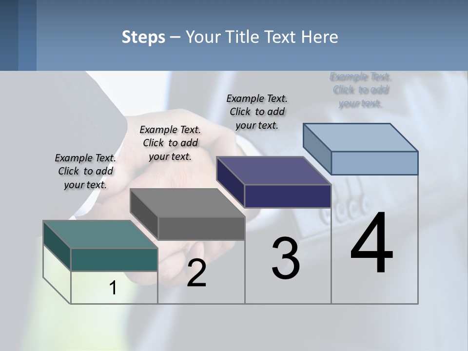 Old Sand Standing PowerPoint Template