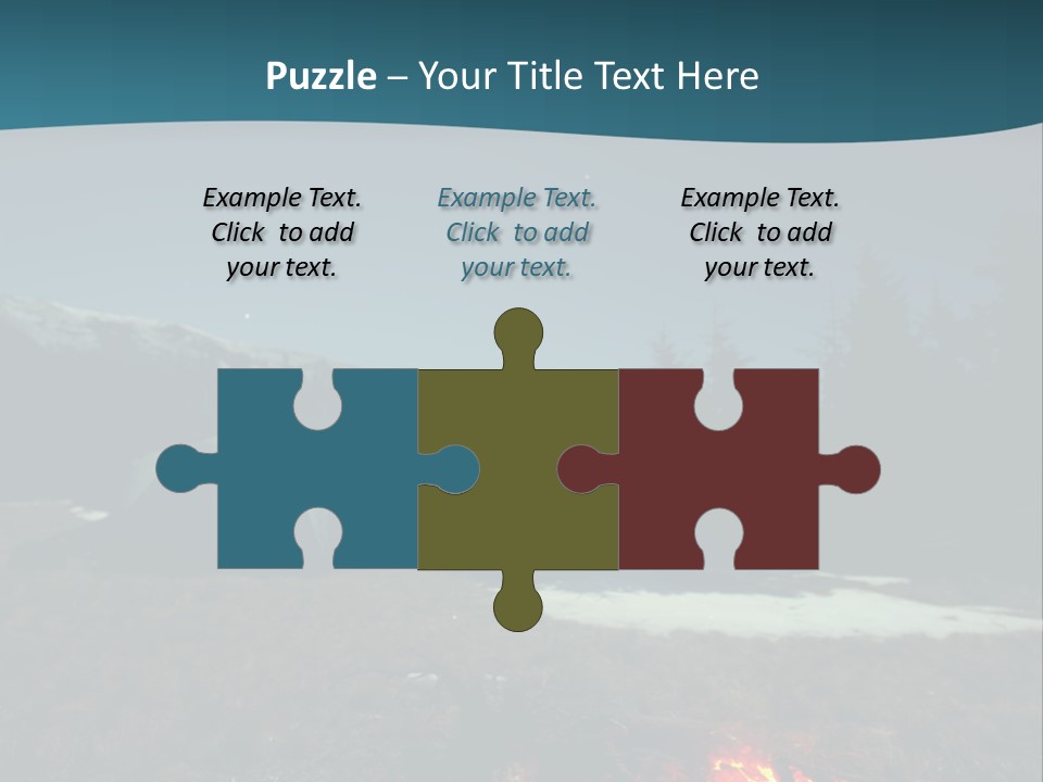 Lifestyle Wave Retirement PowerPoint Template