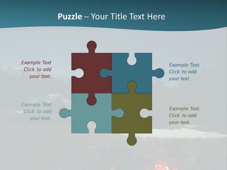 Lifestyle Wave Retirement PowerPoint Template