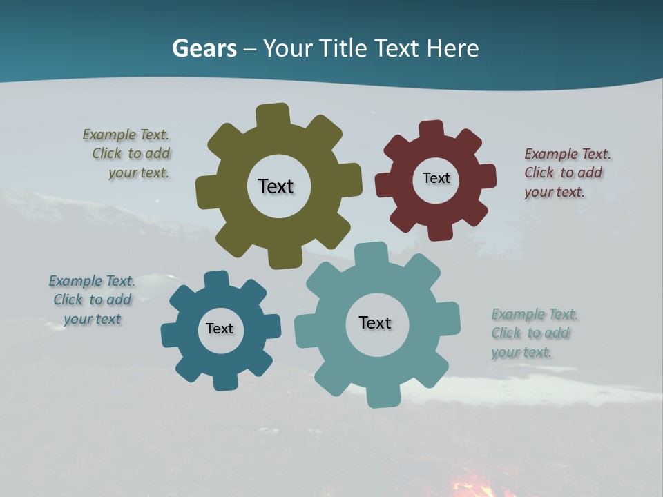 Lifestyle Wave Retirement PowerPoint Template