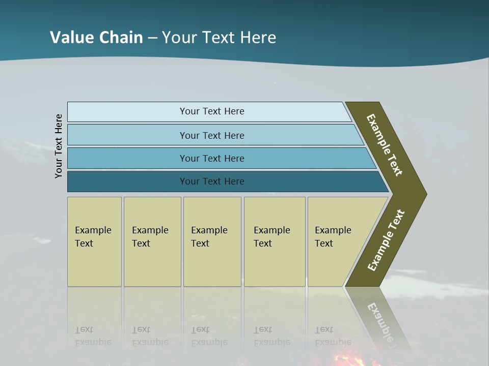 Lifestyle Wave Retirement PowerPoint Template