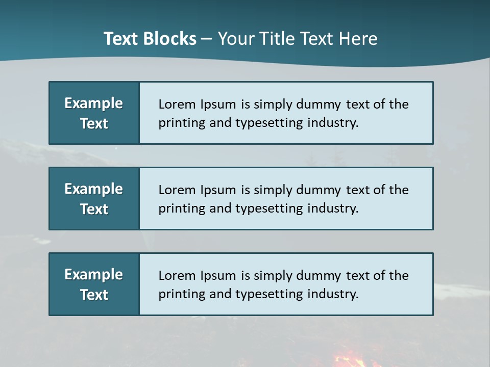 Lifestyle Wave Retirement PowerPoint Template