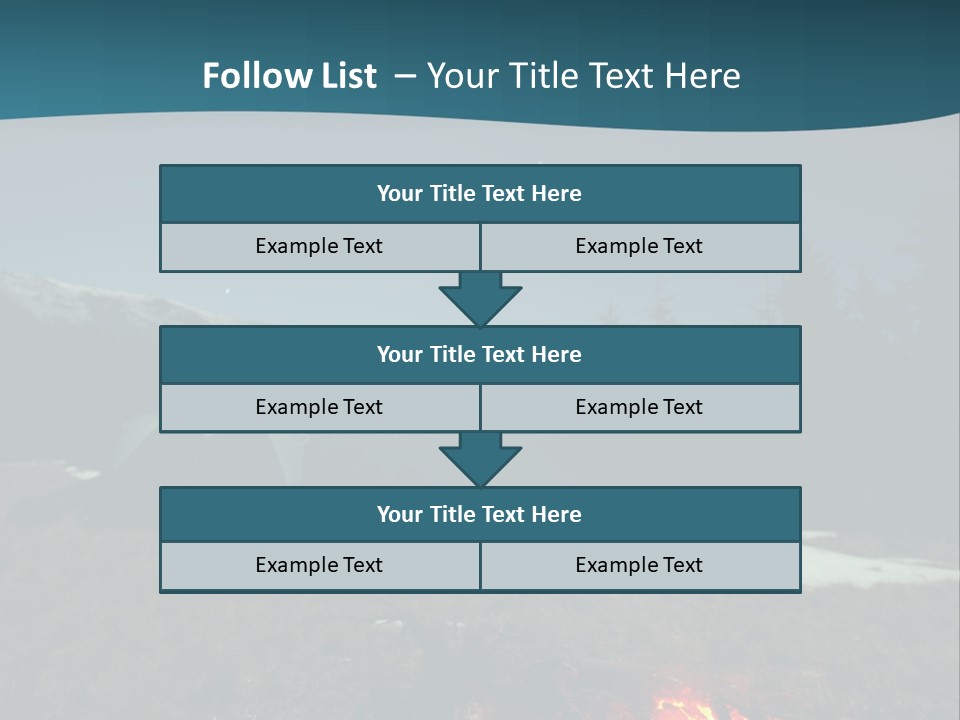 Lifestyle Wave Retirement PowerPoint Template