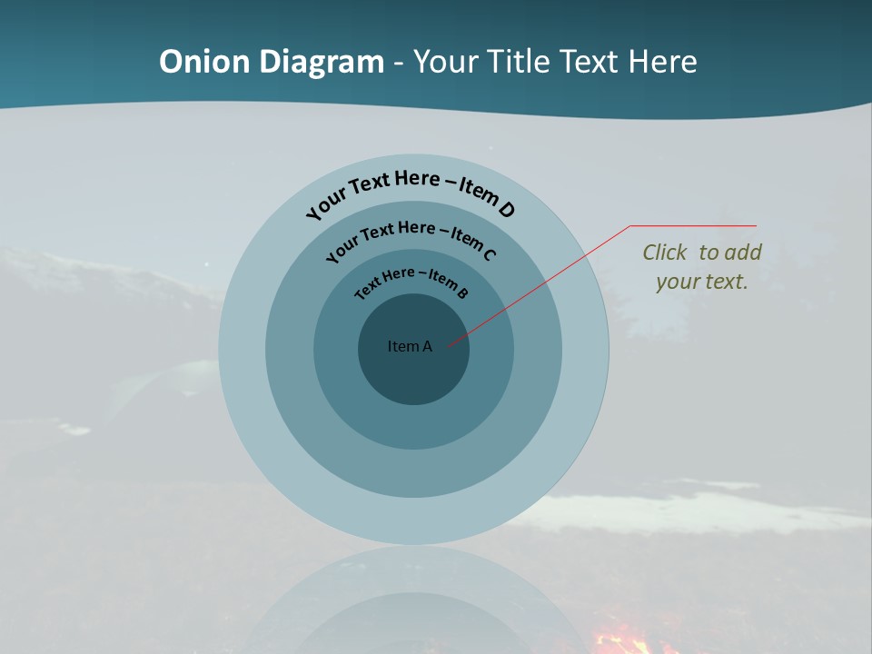 Lifestyle Wave Retirement PowerPoint Template