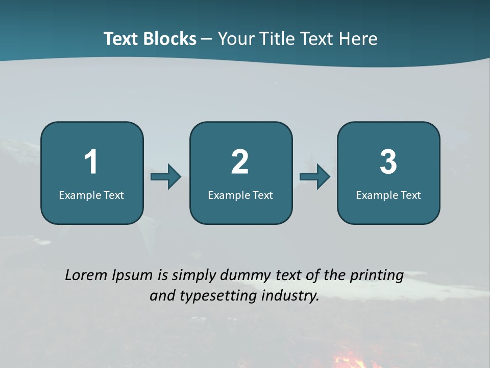 Lifestyle Wave Retirement PowerPoint Template