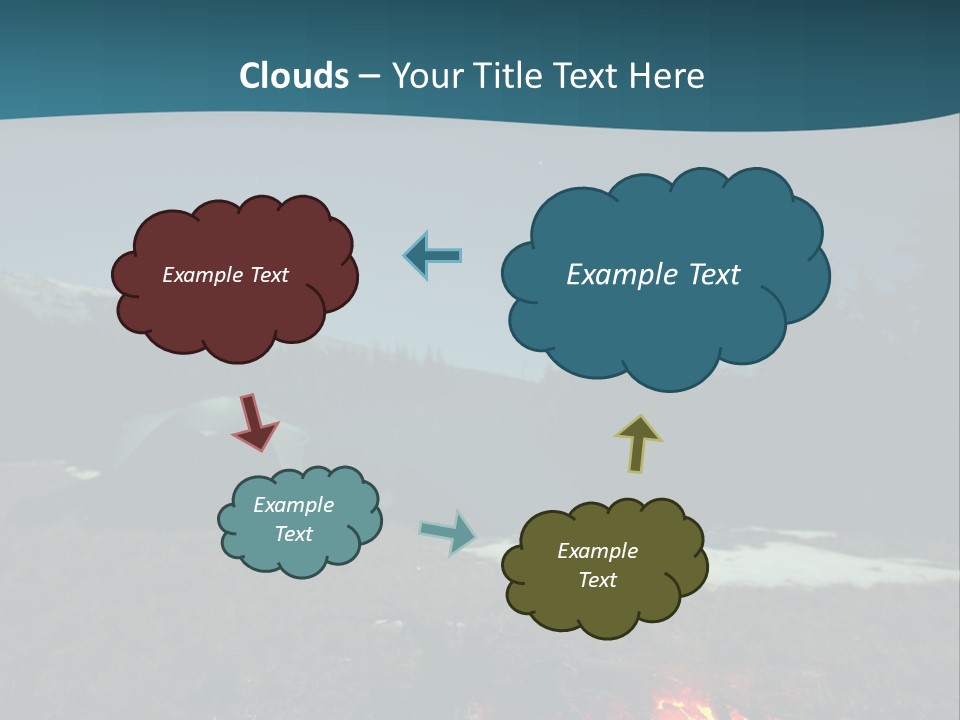 Lifestyle Wave Retirement PowerPoint Template