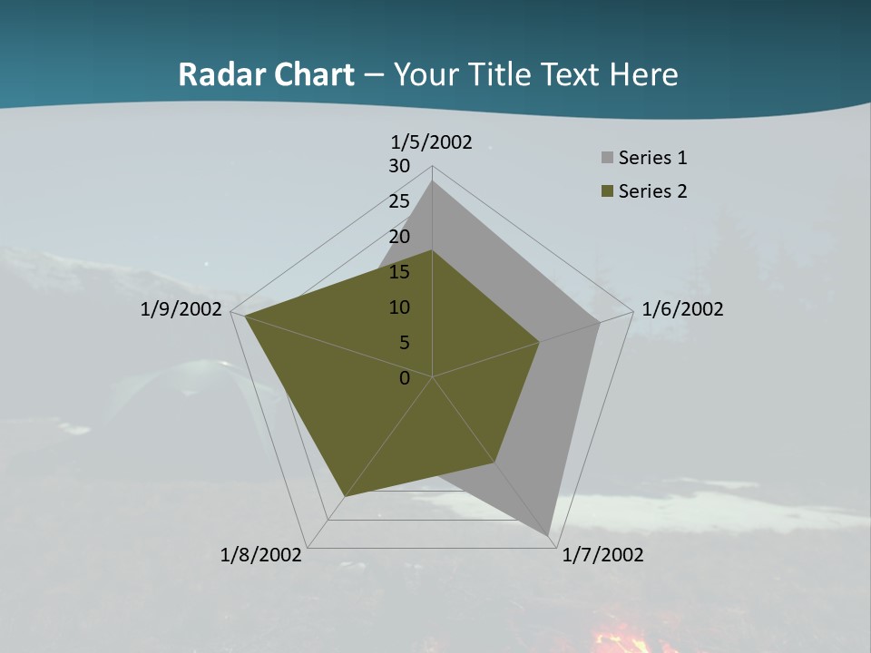 Lifestyle Wave Retirement PowerPoint Template