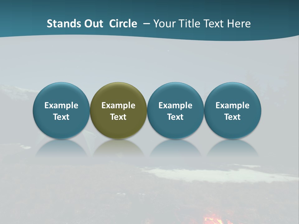 Lifestyle Wave Retirement PowerPoint Template