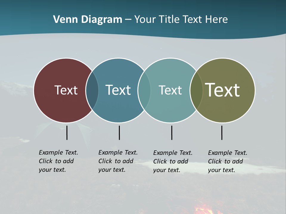 Lifestyle Wave Retirement PowerPoint Template