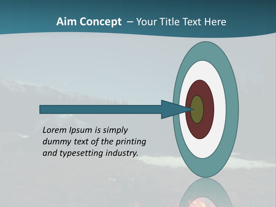 Lifestyle Wave Retirement PowerPoint Template