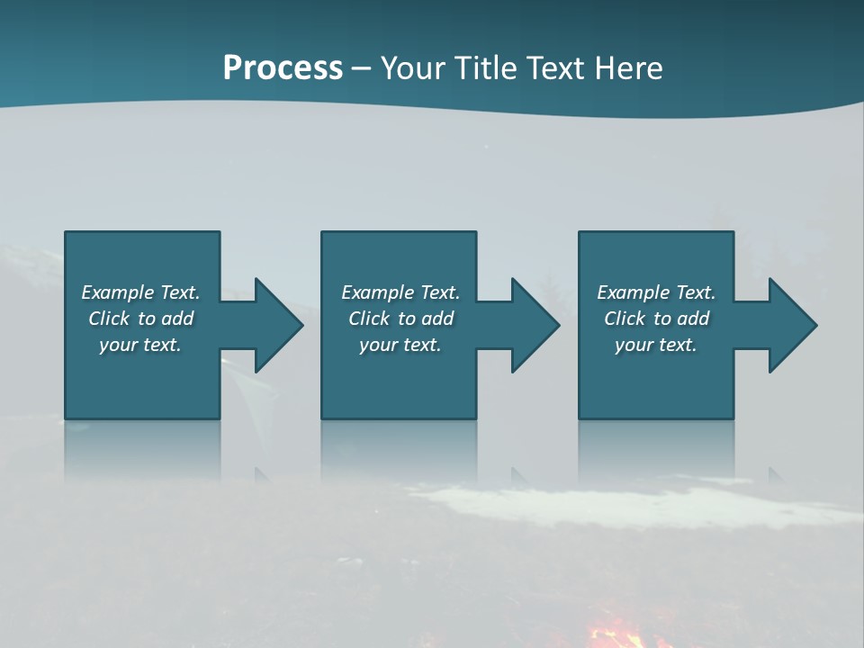 Lifestyle Wave Retirement PowerPoint Template