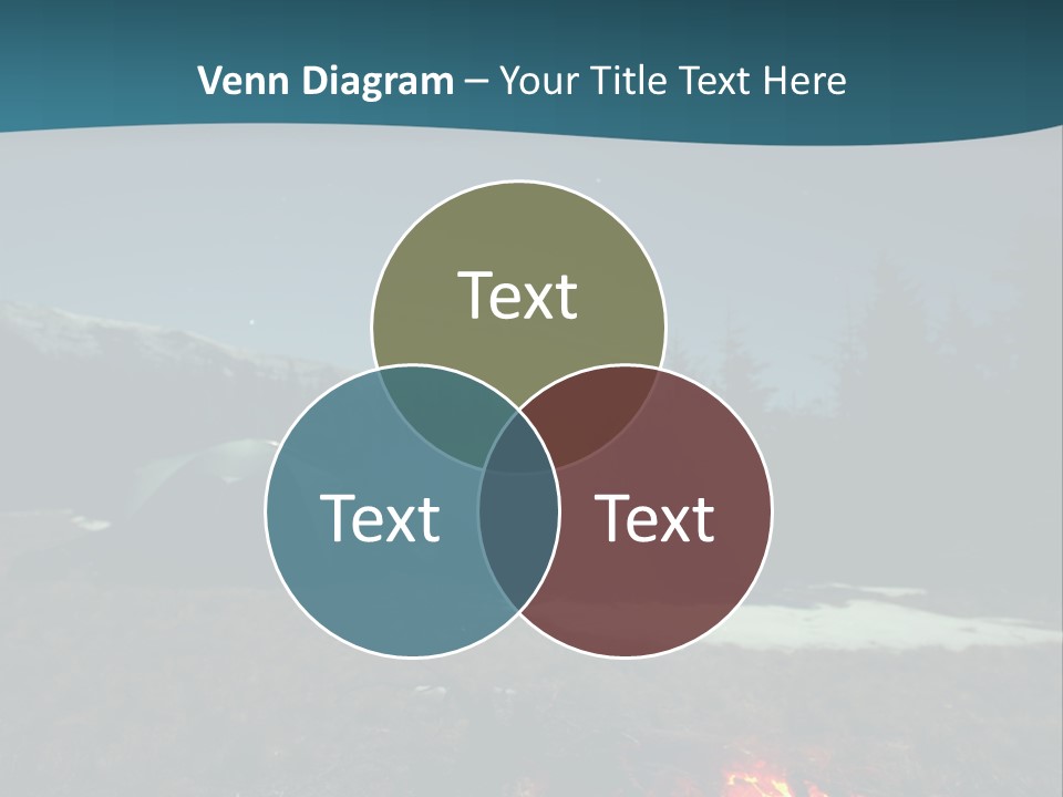 Lifestyle Wave Retirement PowerPoint Template