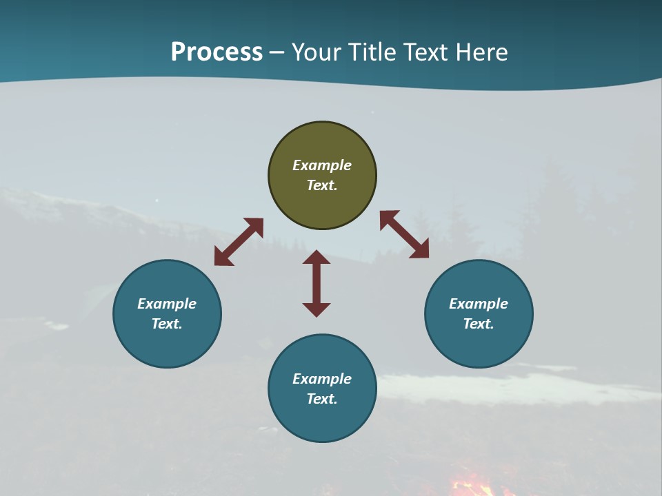 Lifestyle Wave Retirement PowerPoint Template