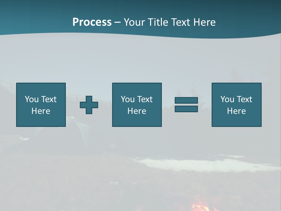 Lifestyle Wave Retirement PowerPoint Template
