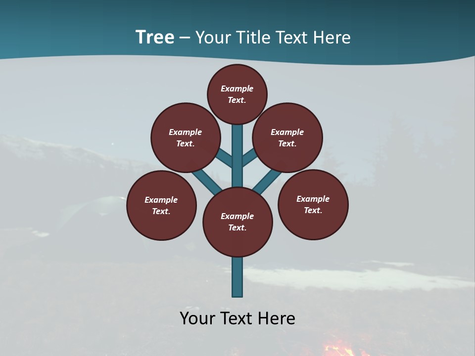 Lifestyle Wave Retirement PowerPoint Template