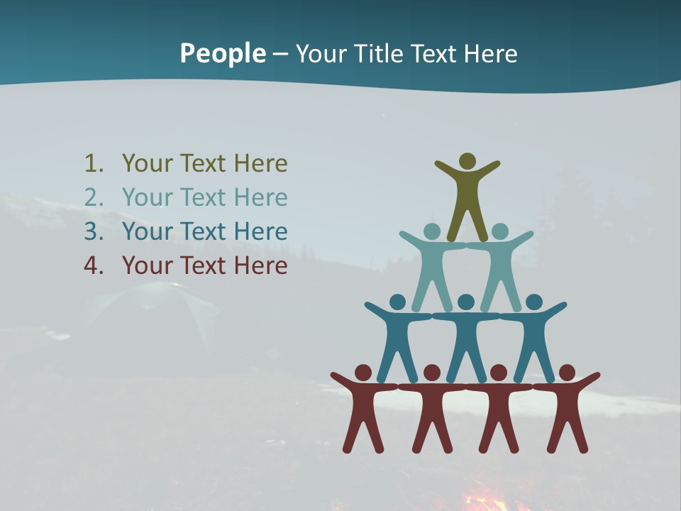 Lifestyle Wave Retirement PowerPoint Template