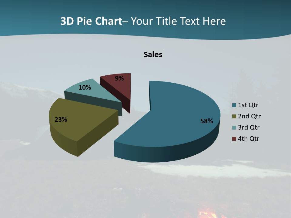 Lifestyle Wave Retirement PowerPoint Template