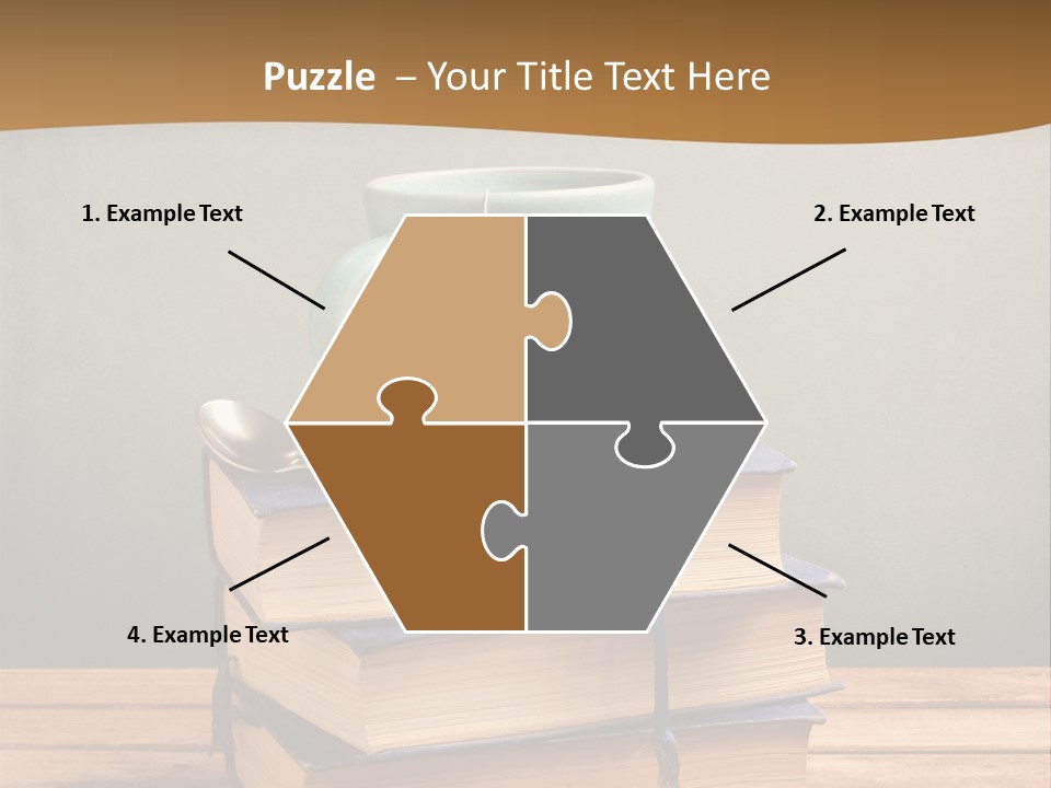 Daughter Old Sand PowerPoint Template