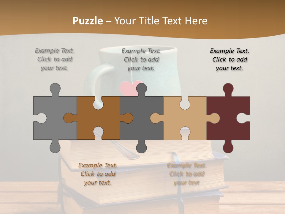 Daughter Old Sand PowerPoint Template