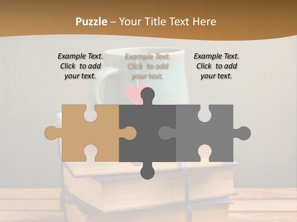 Daughter Old Sand PowerPoint Template