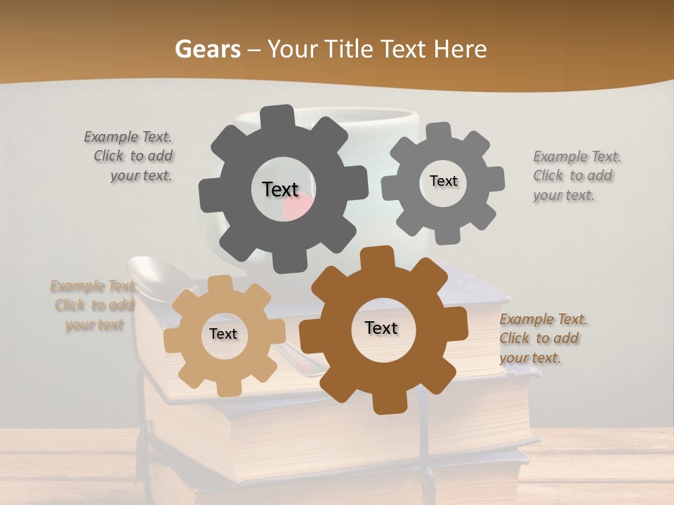 Daughter Old Sand PowerPoint Template