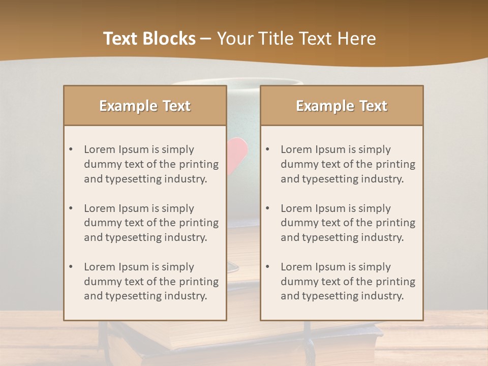 Daughter Old Sand PowerPoint Template