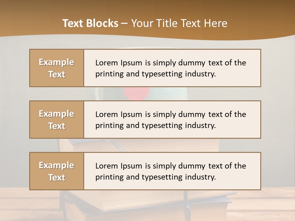 Daughter Old Sand PowerPoint Template