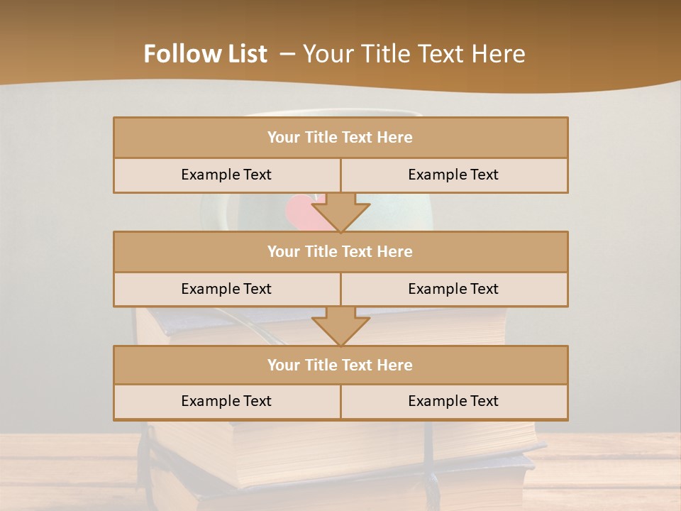 Daughter Old Sand PowerPoint Template