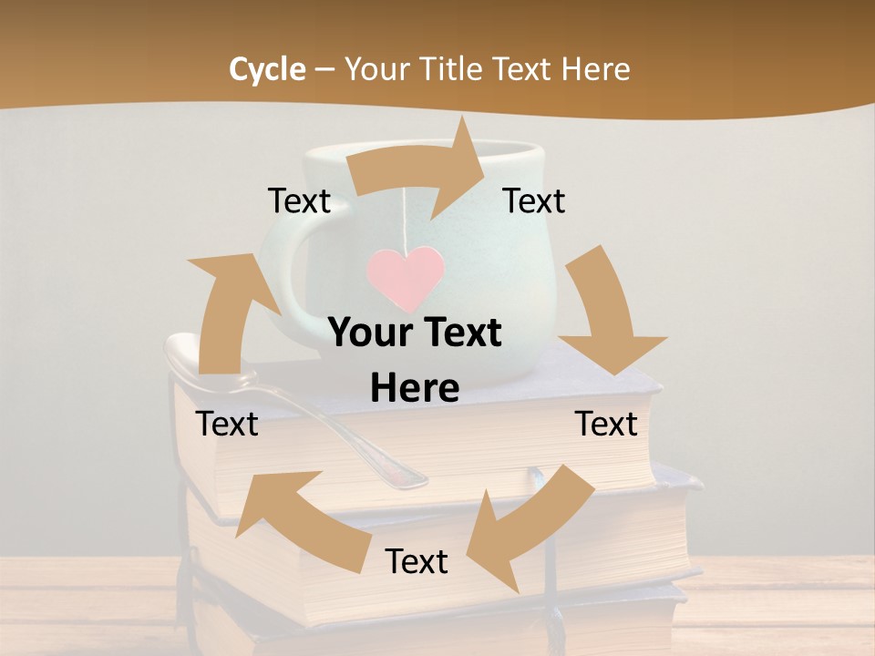 Daughter Old Sand PowerPoint Template