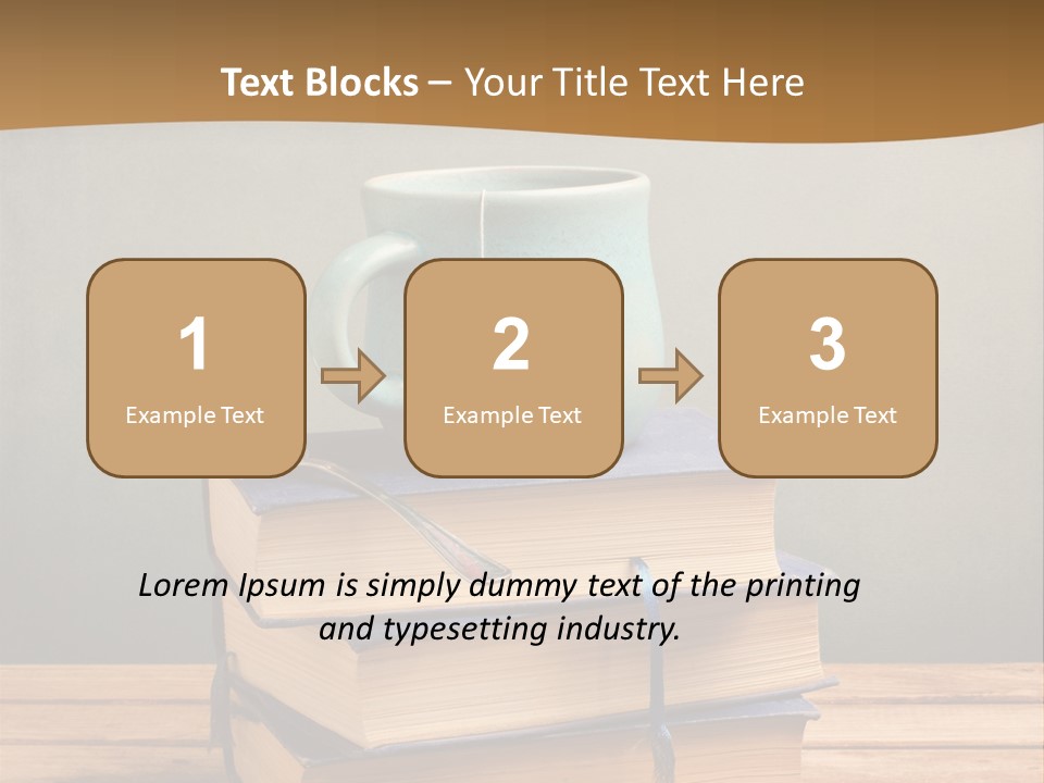 Daughter Old Sand PowerPoint Template