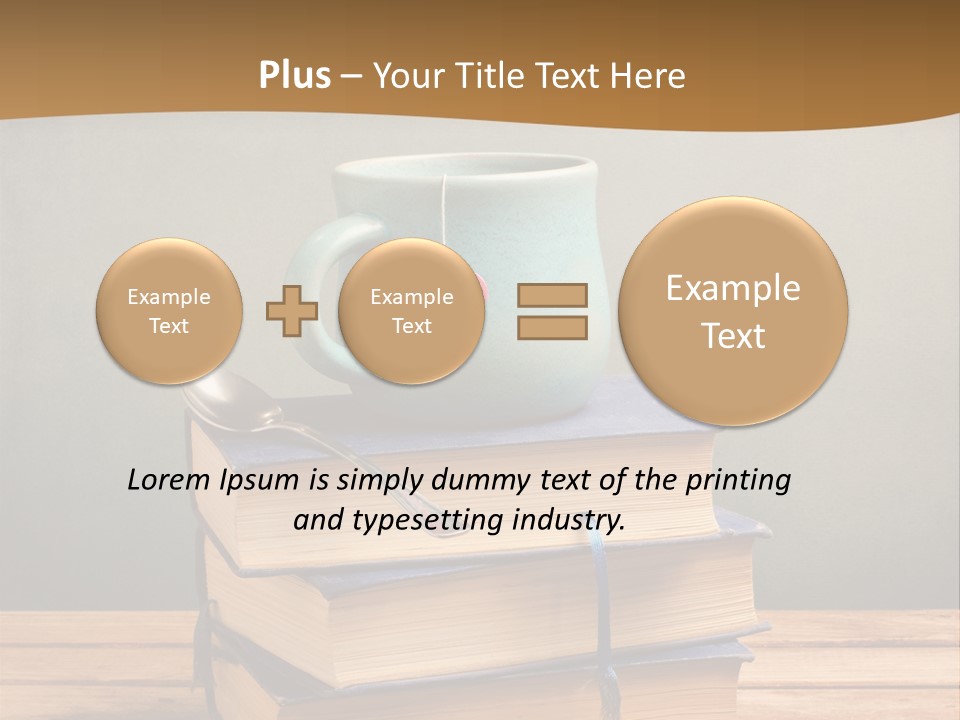 Daughter Old Sand PowerPoint Template