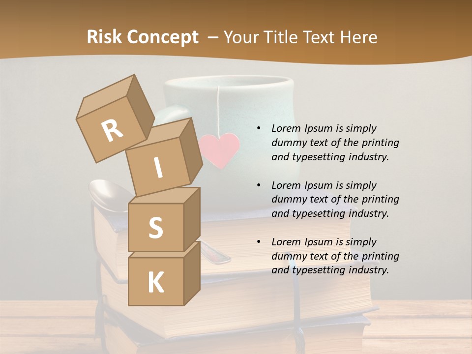 Daughter Old Sand PowerPoint Template