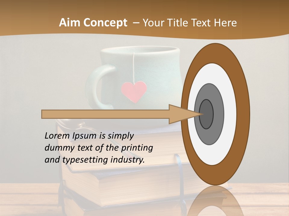 Daughter Old Sand PowerPoint Template