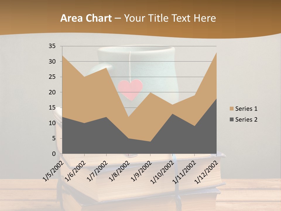 Daughter Old Sand PowerPoint Template