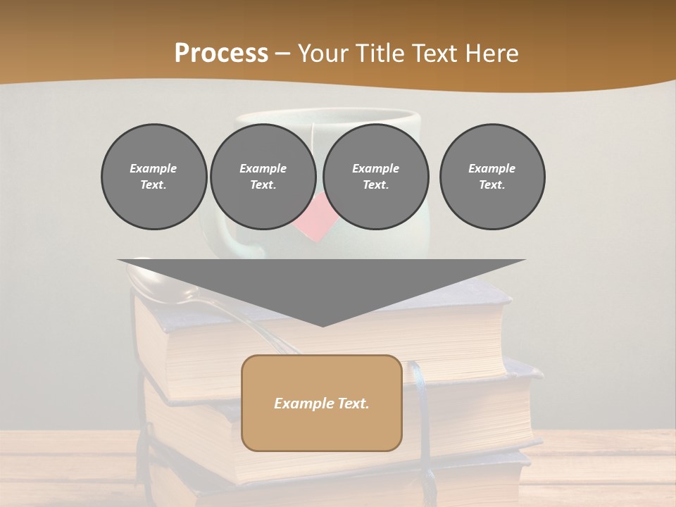 Daughter Old Sand PowerPoint Template