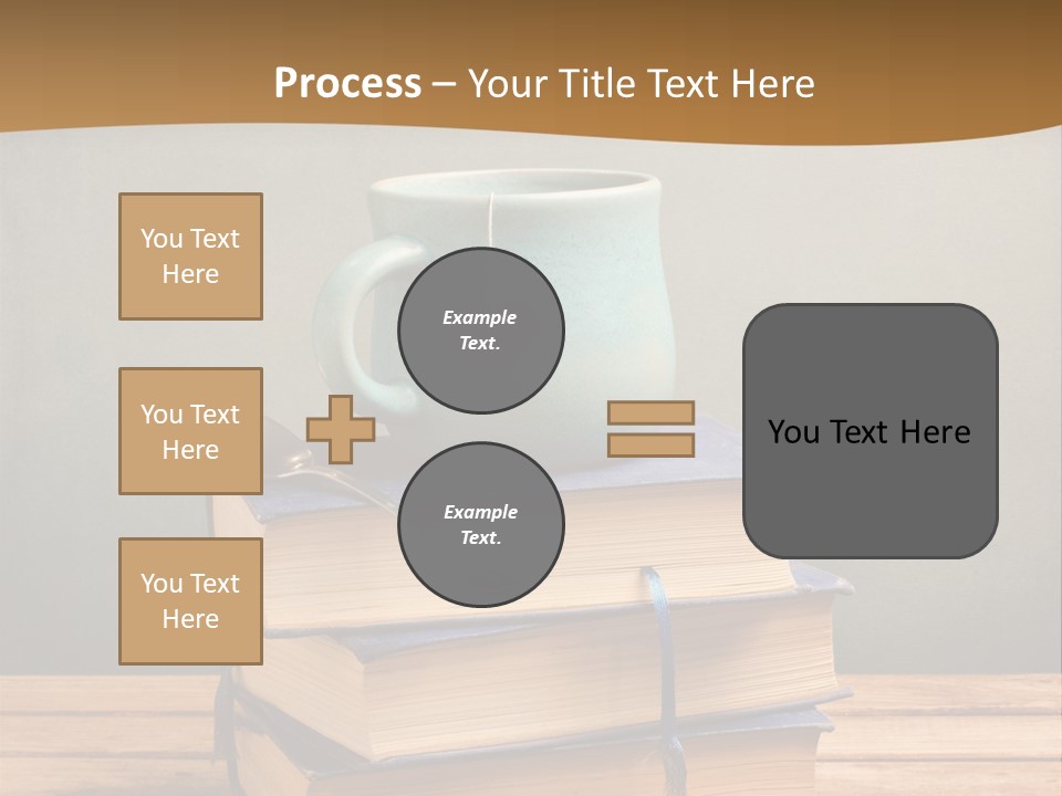 Daughter Old Sand PowerPoint Template