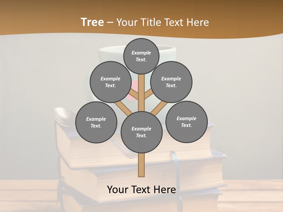 Daughter Old Sand PowerPoint Template