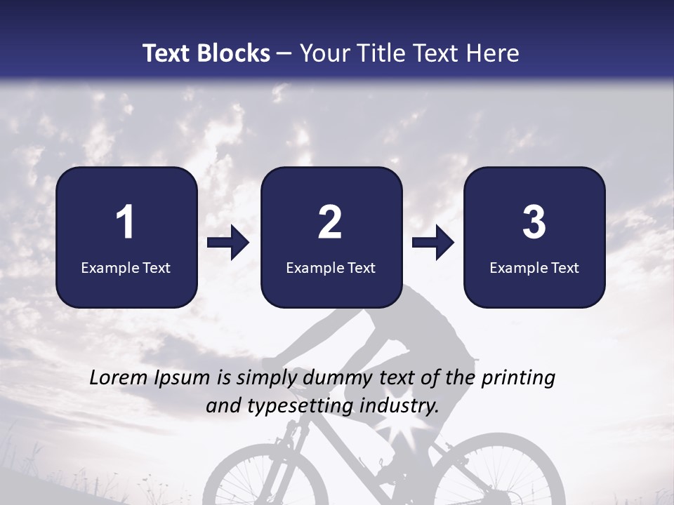 Family Beach Portrait PowerPoint Template