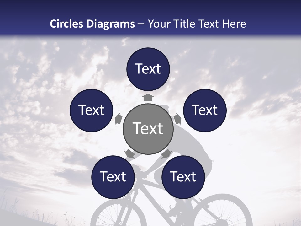 Family Beach Portrait PowerPoint Template