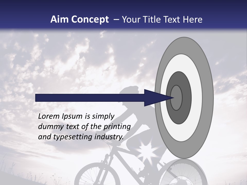 Family Beach Portrait PowerPoint Template