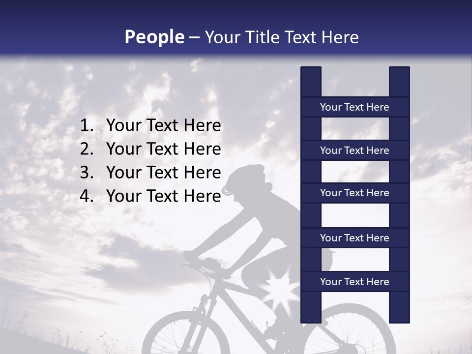 Family Beach Portrait PowerPoint Template