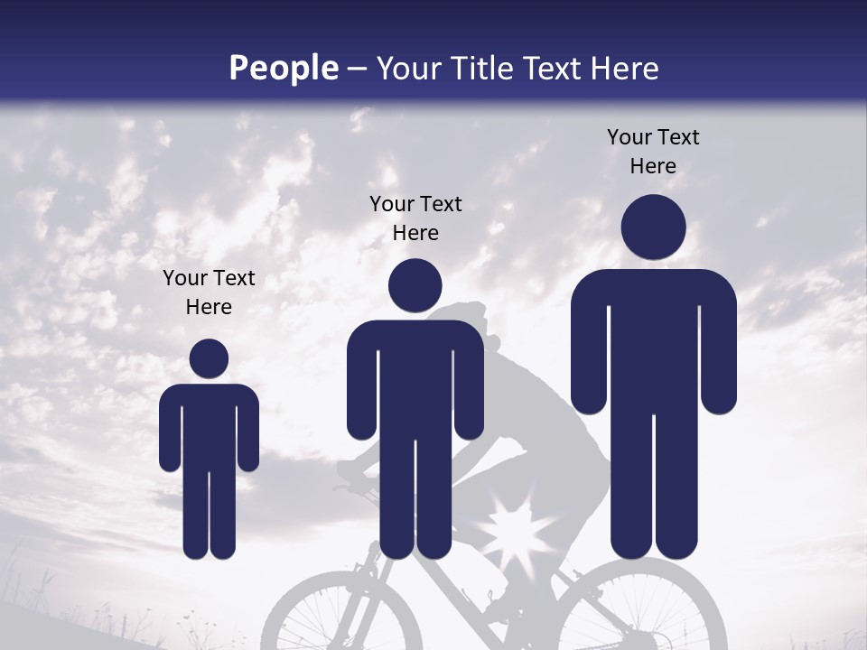 Family Beach Portrait PowerPoint Template