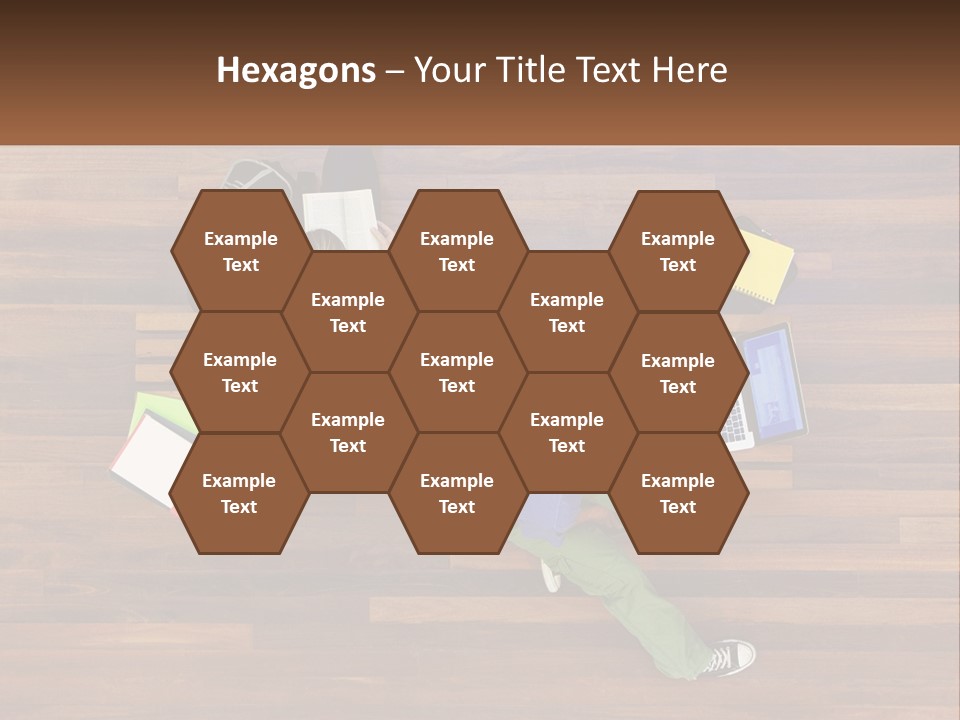 Sunset Senior White PowerPoint Template