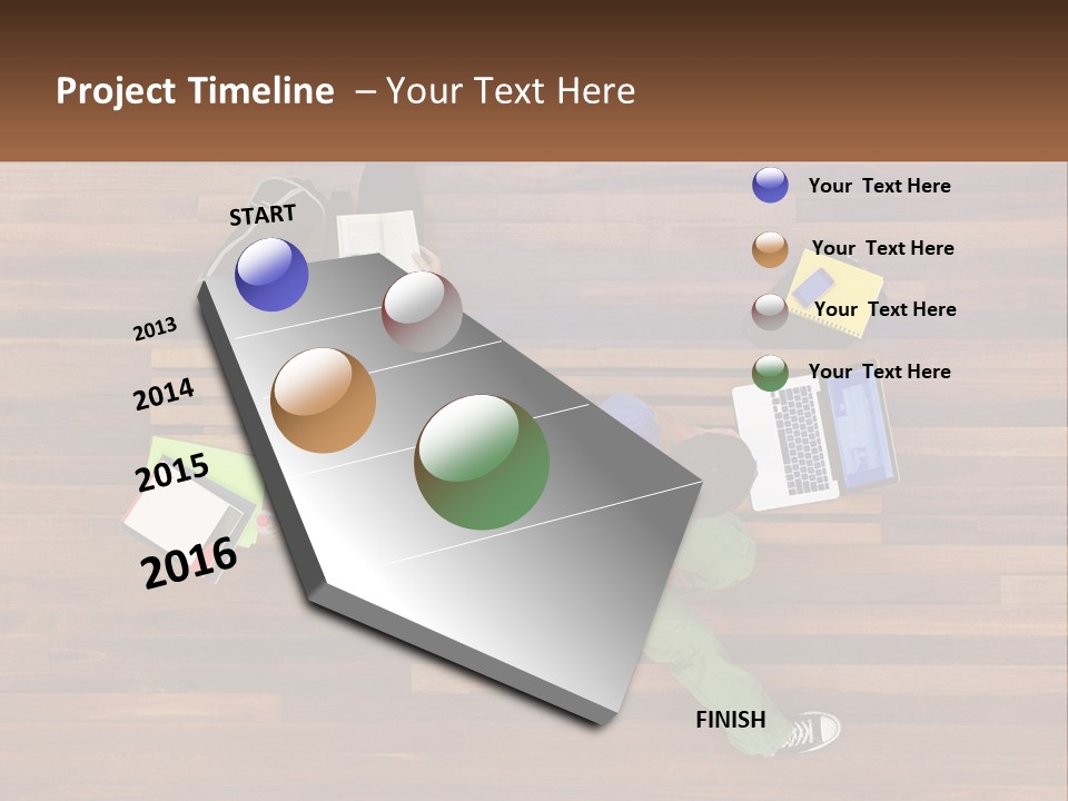 Sunset Senior White PowerPoint Template