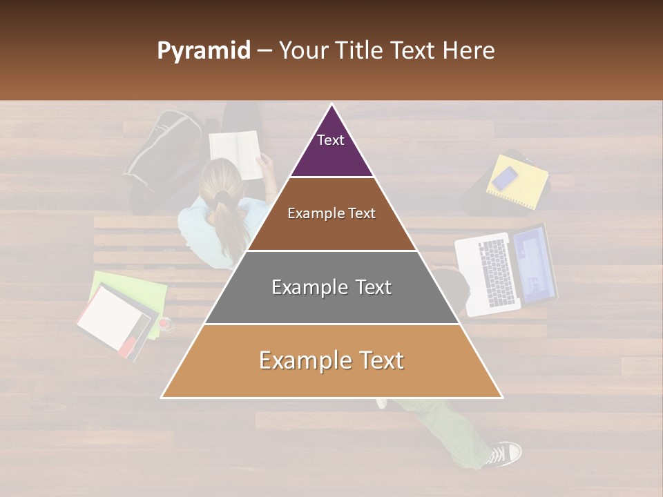 Sunset Senior White PowerPoint Template