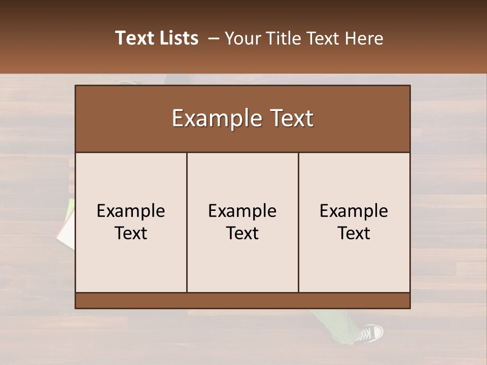Sunset Senior White PowerPoint Template