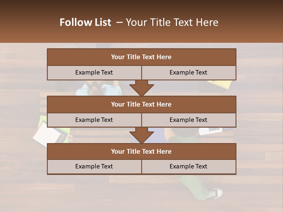 Sunset Senior White PowerPoint Template