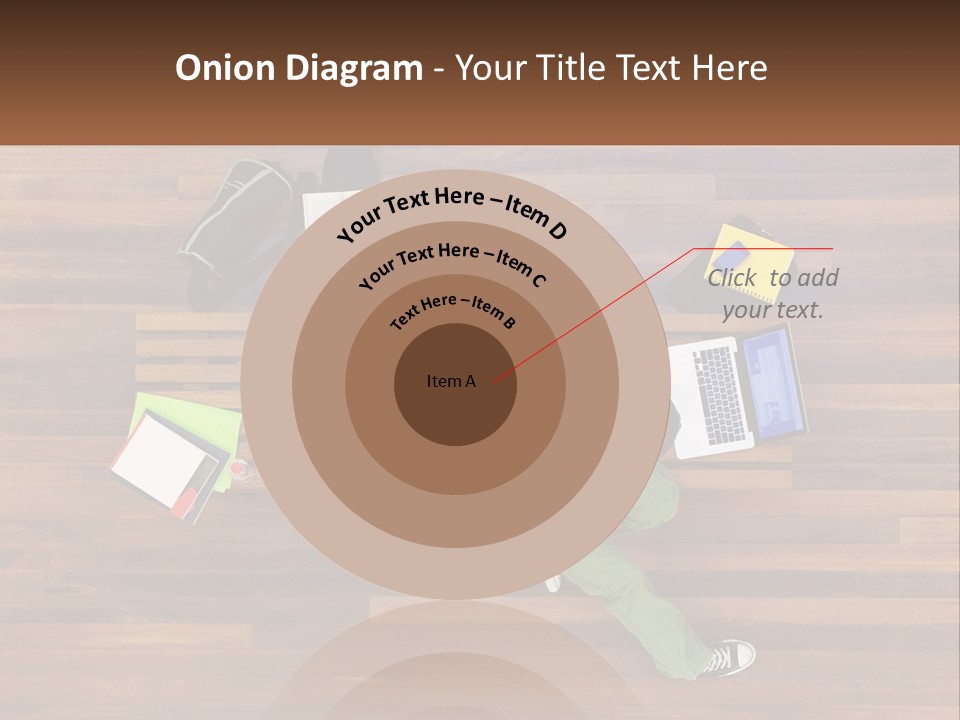 Sunset Senior White PowerPoint Template