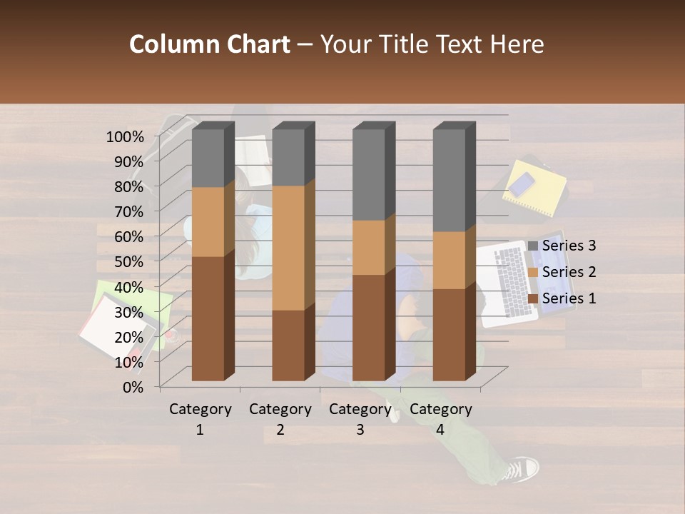 Sunset Senior White PowerPoint Template