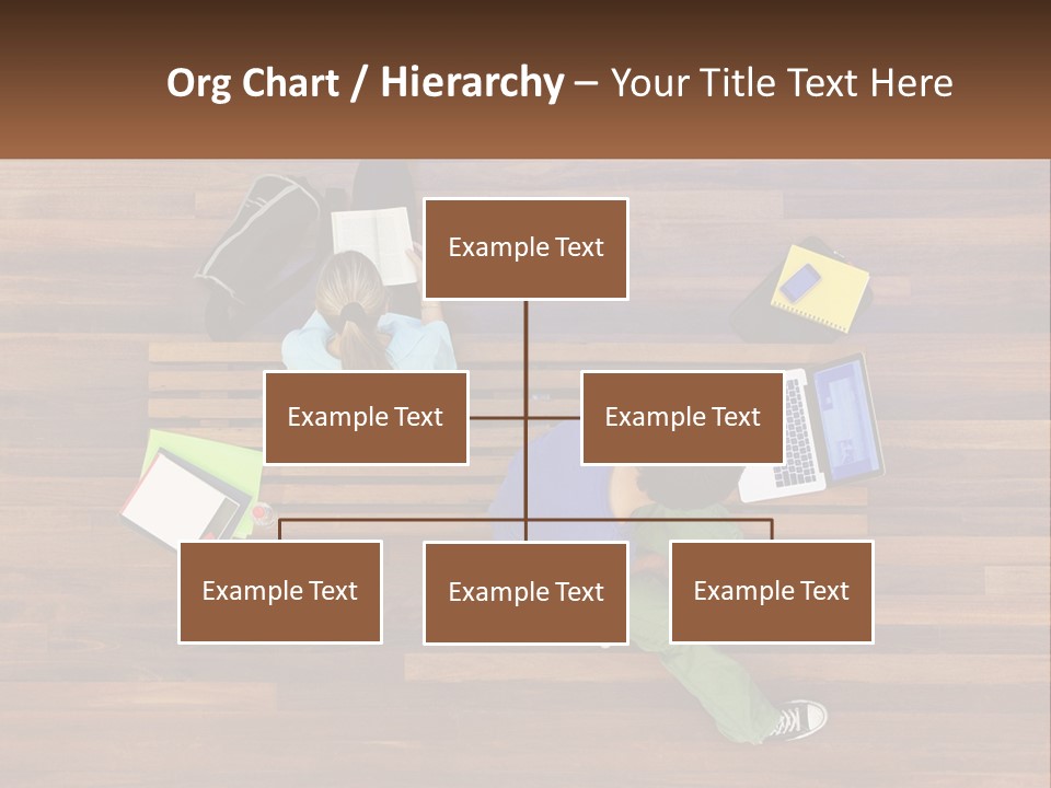Sunset Senior White PowerPoint Template